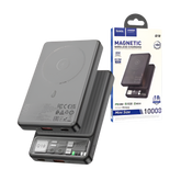 Carregador Portátil Magnético HOCO Q18 Tourer 22,5W 10000mAh Preto