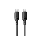 Baseus Cabo Silky Series Fast Charging Type-C To Type-C 100W 2M Cluster Preto