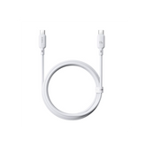 Baseus Cabo Silky Series Fast Charging Type-C To Type-C 100W 1M Moon White