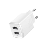Baseus Carregador Compacto 2U 10.5W Eu Branco