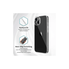 Capa de Silicone para iPhone 17 Transparente Extra Grossa 2.0mm