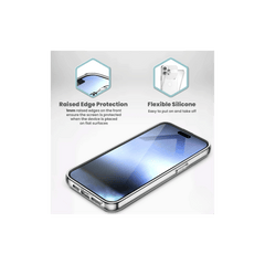 Capa de Silicone para iPhone 14 Transparente Extra Grossa 2.0mm