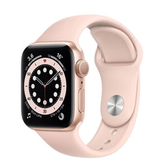 Apple Watch Series 6 (2020) GPS 40 mm - Alumínio Dourado - Bracelete desportiva Rosa