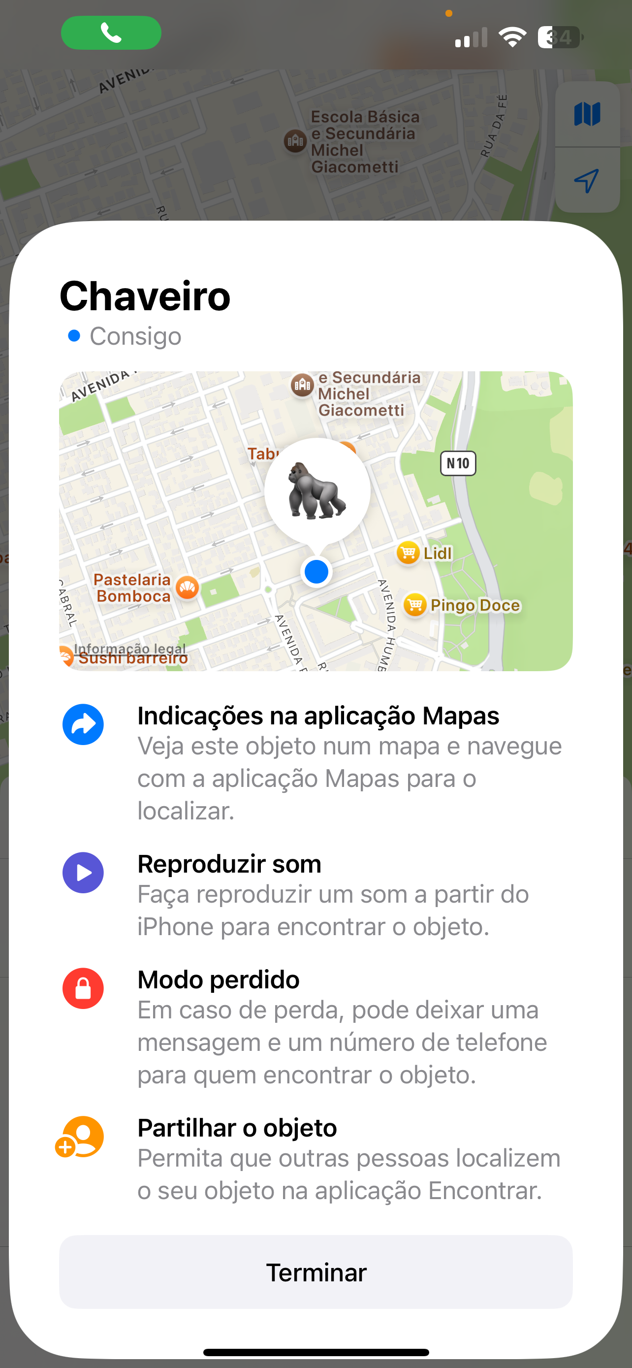 Localizador Inteligente Hoco E91 – Nunca Mais Perca Seus Objetos! 📍🔑
