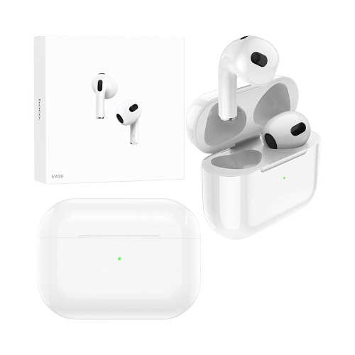 Auscultadores Hoco EW26 Bluetooth V5.1 Branco