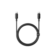 Baseus Cabo Silky Series Fast Charging Type-C To Type-C 100W 2M Cluster Preto