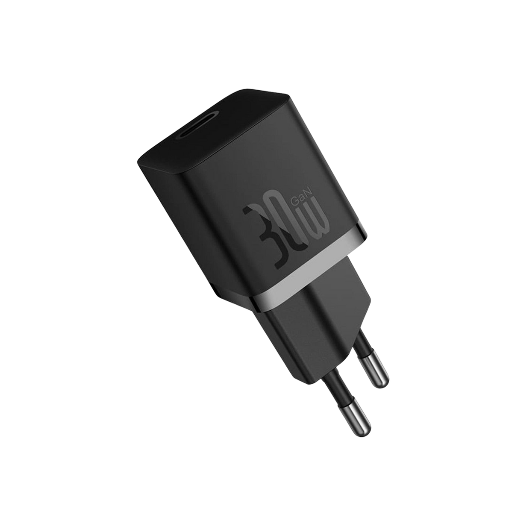 Baseus Carregador Fast Charger (Mini) 1C 30W EU Black