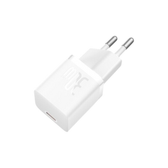 Baseus Carregador Rápido Compacto Gan5 30W Usb-C Branco