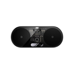 Baseus Carregador Wireless 2In1 20W Digital Led Display Preto