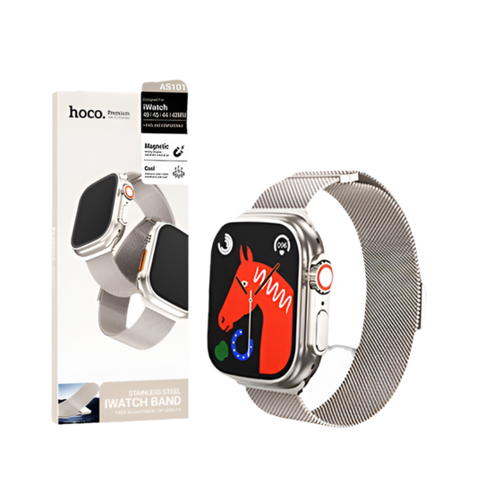 Pulseira Milan HOCO AS101 – Cor de Estrela para Apple Watch (42/44/45/49 mm)