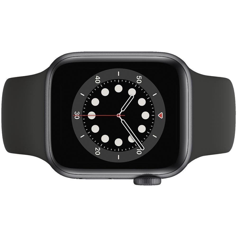 Apple Watch Series 6 (2020) GPS 40 mm - Alumínio Cinzento sideral - Bracelete desportiva Preto