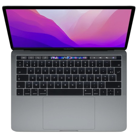 MacBook Pro 13" A2251 2020 - 16 GB / 512 GB SSD - Core i5 2.0 GHz - Silver - AZERTY - Grade A - carregador não incluído