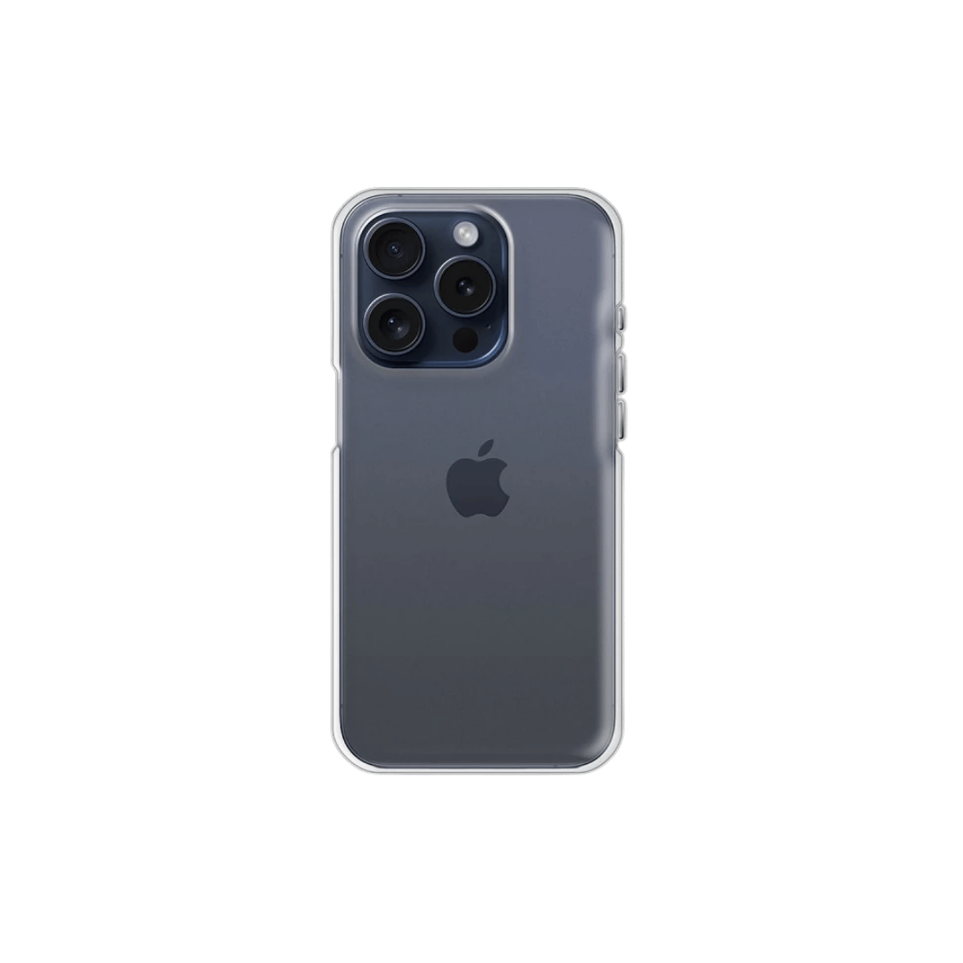 Capa de Silicone para iPhone 15 Pro Transparente Extra Grossa 2.0mm