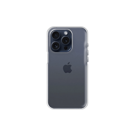 Capa de Silicone para iPhone 15 Pro Transparente Extra Grossa 2.0mm