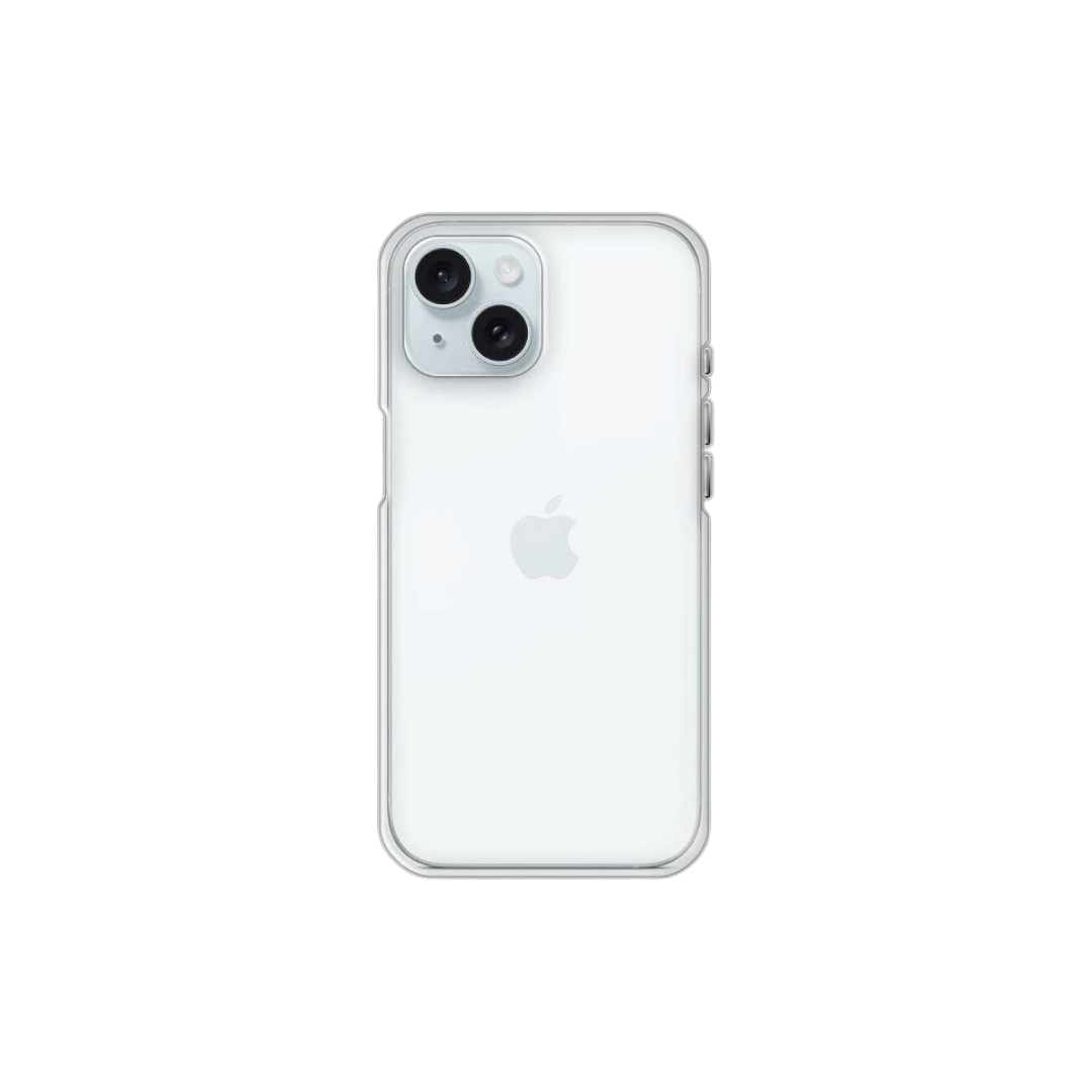 Capa de Silicone para iPhone 15 Transparente Extra Grossa 2.0mm