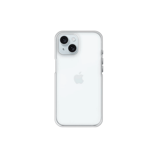 Capa de Silicone para iPhone 15 Transparente Extra Grossa 2.0mm