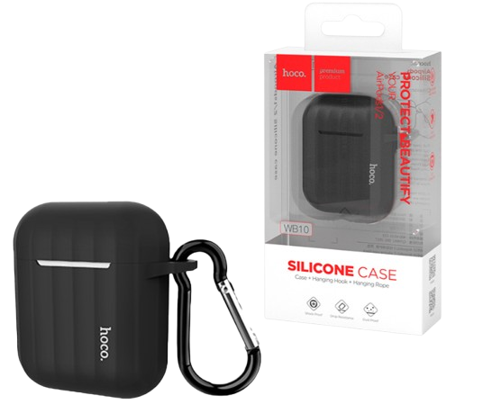 Capa Silicone Hoco WB20 - Airpods 1, Airpods 2
